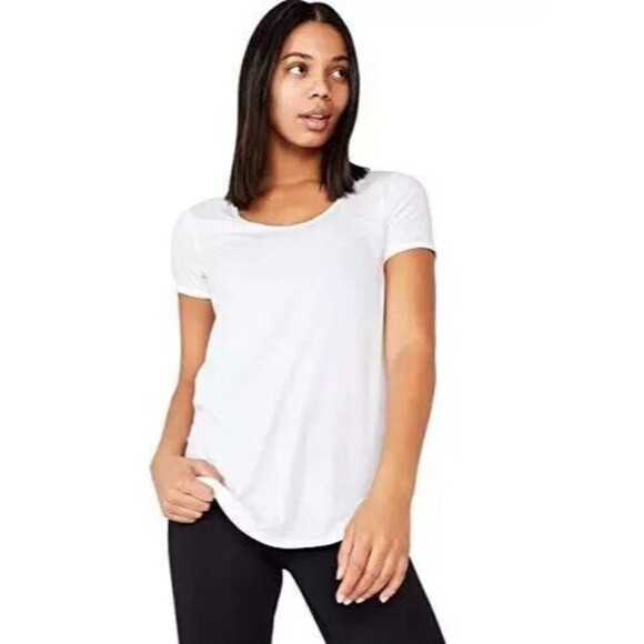 COTTON ON Women's Tee Gym Activewear T-Shirt Short Sleeve White Size Small - Picture 1 of 4